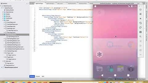 Xamarin Forms Tutorials -2 : Master Detail Page