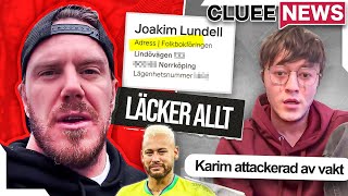 CHRIPPA läcker Jockes adress LIVE #ClueeNews Karim attackerad av Securitas - Neymar skandal