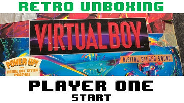 Virtual Boy Unboxing and Demo - Player One Start