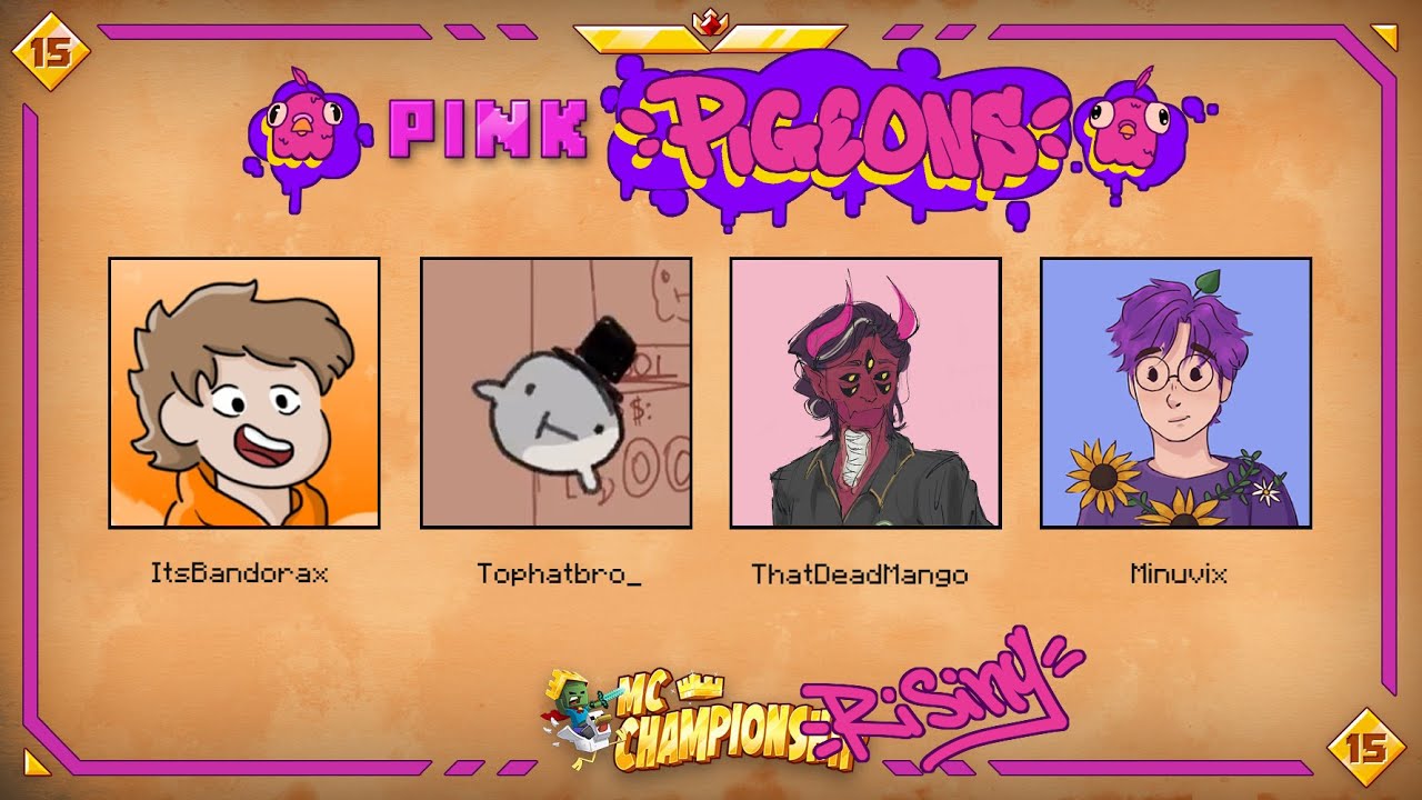 MCC RISING 2 APPLICATION | PINK PIGEONS - YouTube