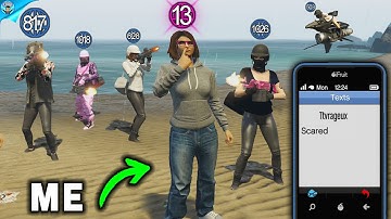 Level 13 destroys 5 GRIEFERS in 1 night! (GTA Online)