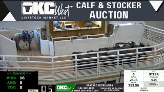 5/21/2024 -  OKC West Calf and Stocker Auction