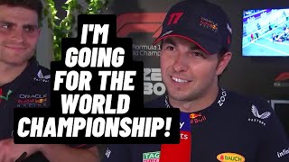 That's Why I'm Here - Sergio Perez Post Race Interview F1 Saudi Arabia