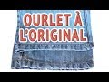 Comment raccourcir le jeans en gardant son ourlet original facilement