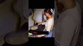 Snake Falls Into Her Pan(melani_malik94)