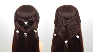 Cách tết tóc đơn giản dễ làm | Tết tóc cô dâu | Open hairstyles | Easy braided hairstyles for girls