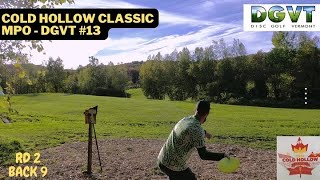 2022 Cold Hollow Classic| MPO Lead Card| DGVTour #13| C Martin, C Davis, H Martin, J Moore|  RD2B9