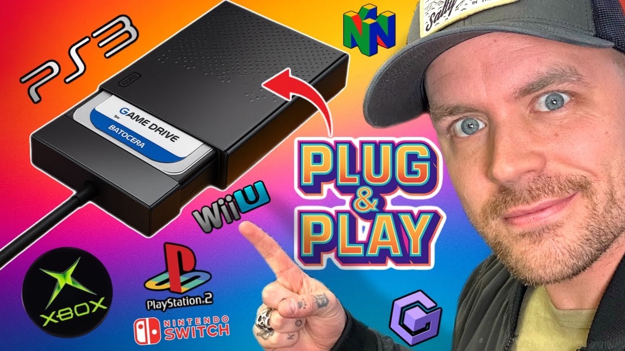 Самый дешевый игровой накопитель Plug & Play, который можно купить на AliExpress | Более 14 000 игр!