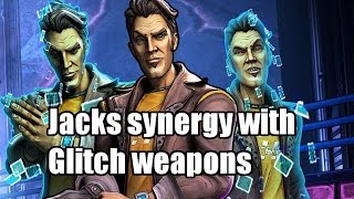 Borderlands: The Pre-Sequel: Jacks synergy with Glitch weapons