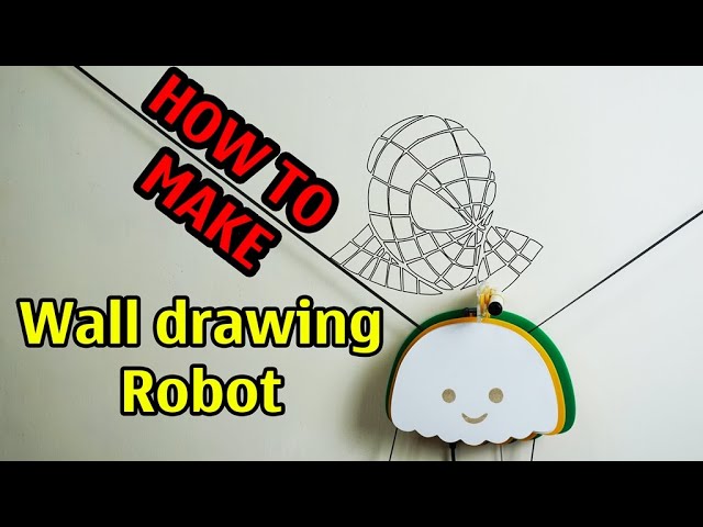 Arduino Wall Draw Painting Robot with Cable Plotter Polar Graph