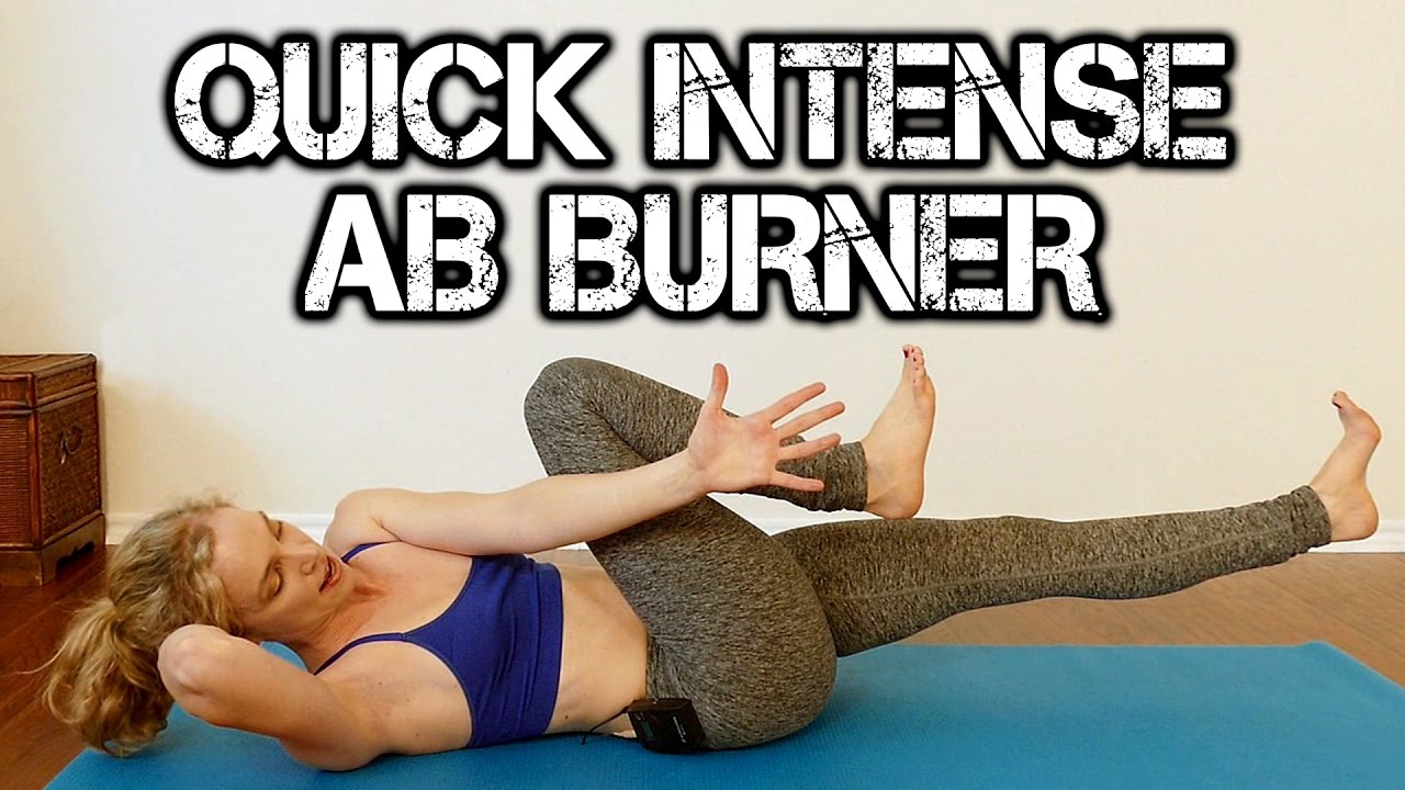 INTENSE ABS! 10 Minute Ab & Core Yoga Workout with Lindsey to Burn