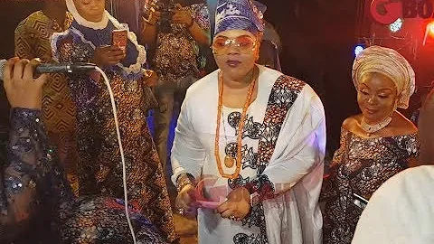 Doris Simeon & Royal Highness Dances There Heart Out & Spray Money On Yomi Fabiyi &  Bisola Oke