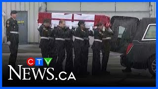 Repatriation Ceremony Held For Canadian Soldier Who Died In Latvia