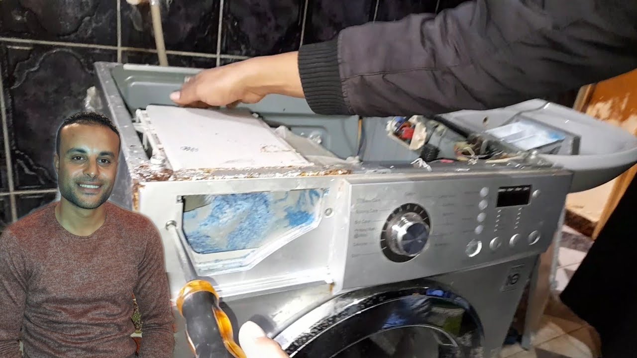 اعطال الغساله LG وطريقه حلها م ابوزياد /01000293752 لطلب الصيانه