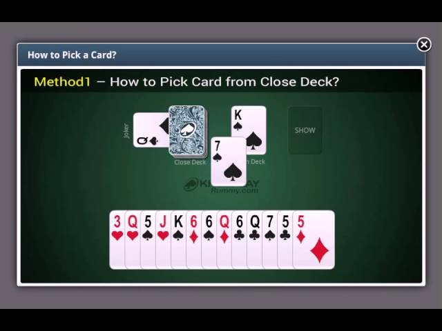 Open Rummy : All About Open And Closed Deck In Rummy Game