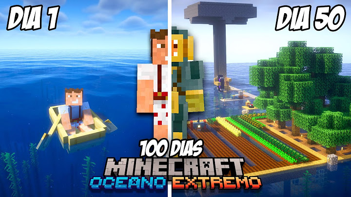 100 DIAS en un MUNDO SOLO de OCÉANO EXTREMO en Minecraft Extremo EP2