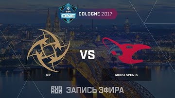 NiP vs Mousesports - ESL One Cologne 2017 - de_cache [ceh9, yXo]