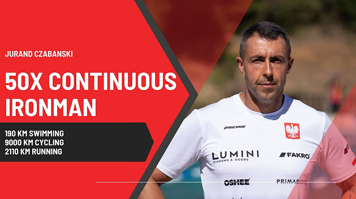 World Record | 50x IronMan Jurand Czabanski