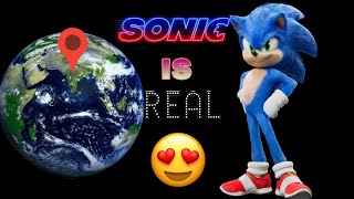 Sonic is real!! sonic found on google earth