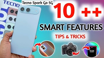 Tecno spark go 5g top 10 tips & trick | Tecno spark go 5g amezing hidden feature | Tecno spark go 5g