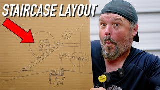 How To Layout A Staircase || Dr Decks