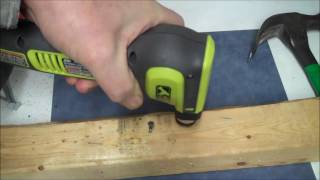 Ryobi Auto Hammer Review and Demonstration