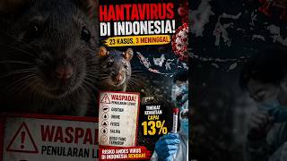 HANTAVIRUS DI INDONESIA SUDAH TEMBUS 23 KASUS ‼️