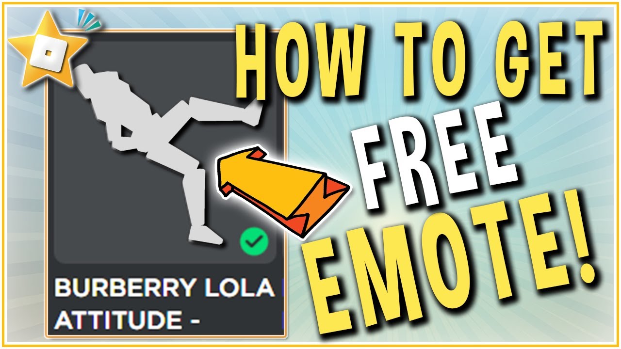 How to get the free BURBERRY LOLA ATTITUDE - REFLEX emote in Roblox - Pro  Game Guides