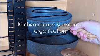 All of my kitchen cabinets & drawers in one 🤍🕊️ I put them together so you can save for inspo