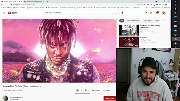 Reaction to Oh Dear by Juice WRLD! Supporters Choice!