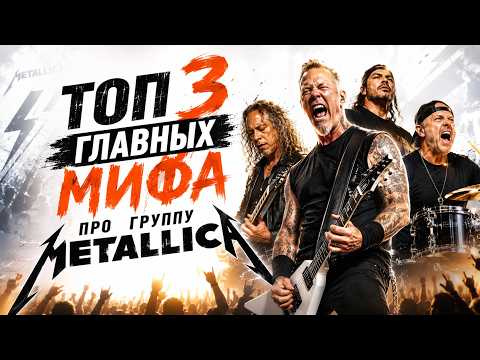 Топ 3 главных мифа про группу Metallica