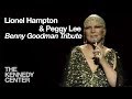 Lionel Hampton and Peggy Lee (Benny Goodman Tribute) - 1982 Kennedy Center Honors