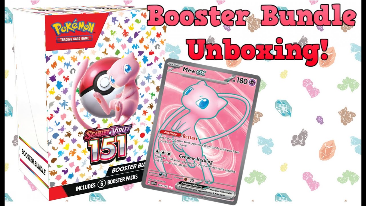 Pokémon TCG Scarlet & Violet 151 Booster Bundle Unboxing!! - YouTube