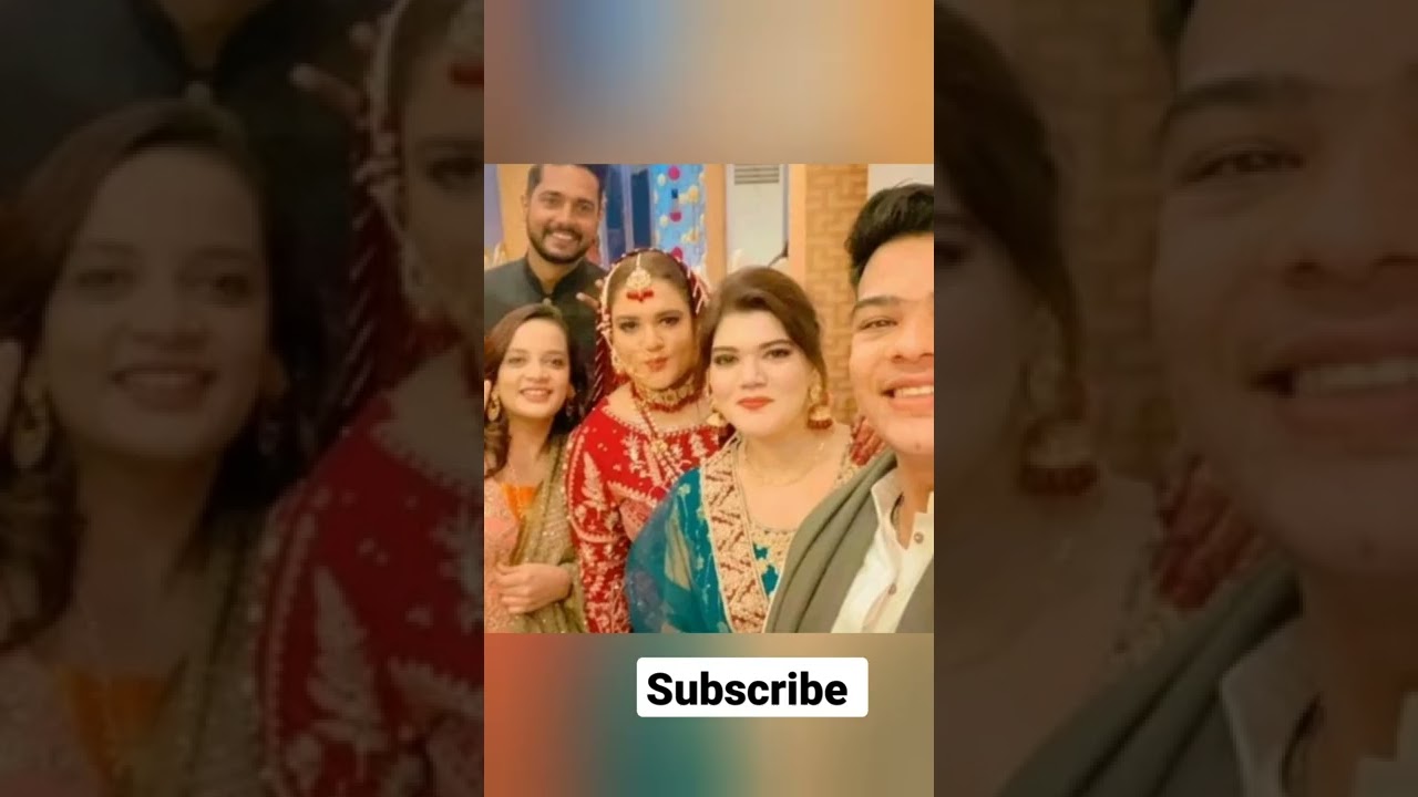 Aiman Khan And Minal Khan Brother Wedding Album