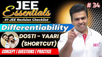 JEE Essentials: Dosti Yaari Theorem | Concept, Questions, Practice | Revision Checklist #jee2025