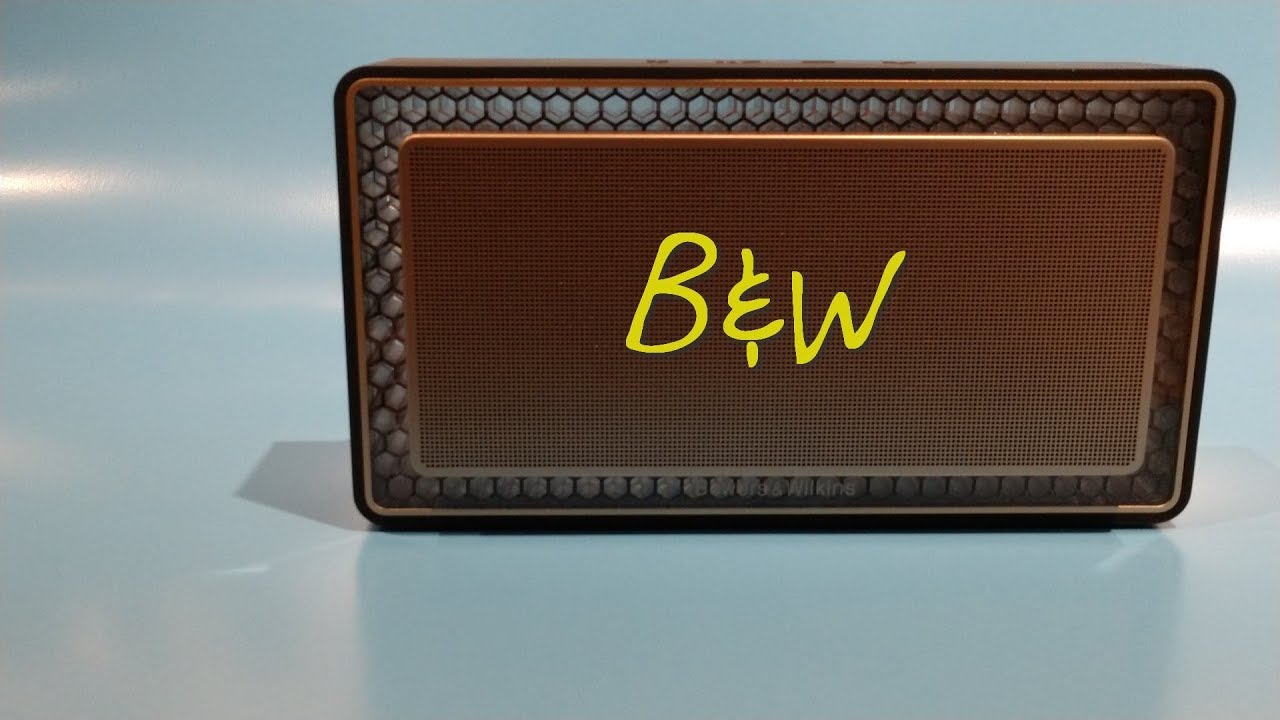 B&W T7 _(Z Reviews)_ $400 Bluetooth Brick - YouTube