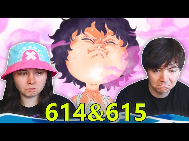 ★E.B.M★ Pleated Texture Block One Piece EMO6WOP090 MOCHA NOOOOO!!! 🍬 One Piece Ep 614 & 615 REACTION & REVIEW