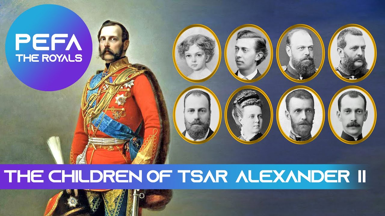 The Children of Tsar Alexander II - Part I (Texts with pictures)