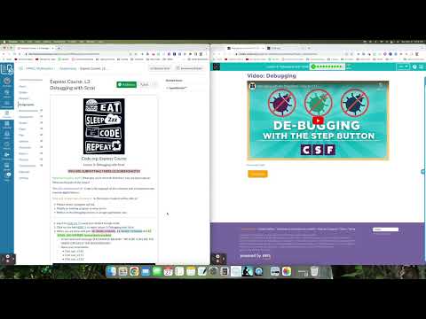 (2022) Code.org, L3: Debugging with Scrat