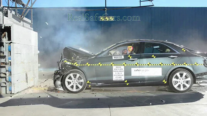 Cadillac ATS (2013-2017) Crash Tests (Side-Pole, Front, Side)