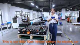 CTS-400V 50Ah Electric Vehicle Lithium Battery Pack