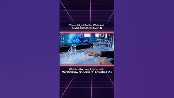 Oddly Satisfying Keyboard Setups That Actually Work?! 🤔