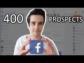 Le jour où on a généré 400 prospects sur Facebook (sans pub & sans automatisation)