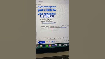 A super easy way to grow your email list organically for FREE.