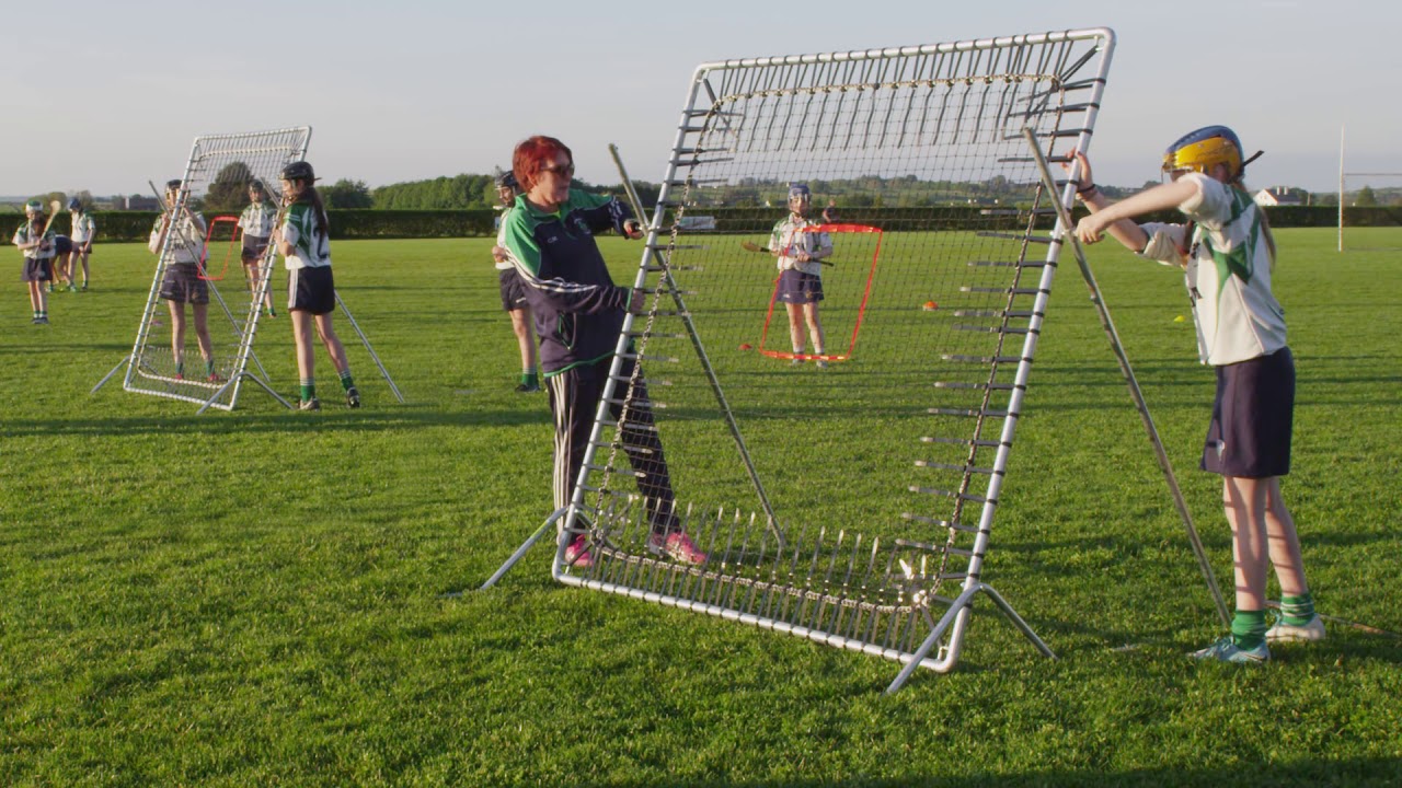 adjustable hurling rebounder