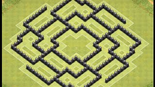 Clash Of Clans Best Town Hall 8 Farming Base Protects All Recourses