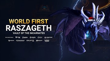WORLD FIRST! Echo vs. Mythic Raszageth | Vault of the Incarnates | WoW: Dragonflight
