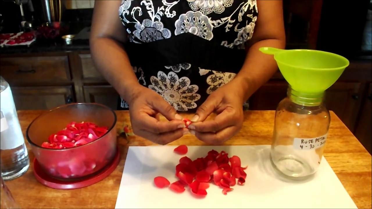 124 HOW TO MAKE ROSE PETAL VODKA YouTube 124-how-to-make-rose-petal-vodka-youtube