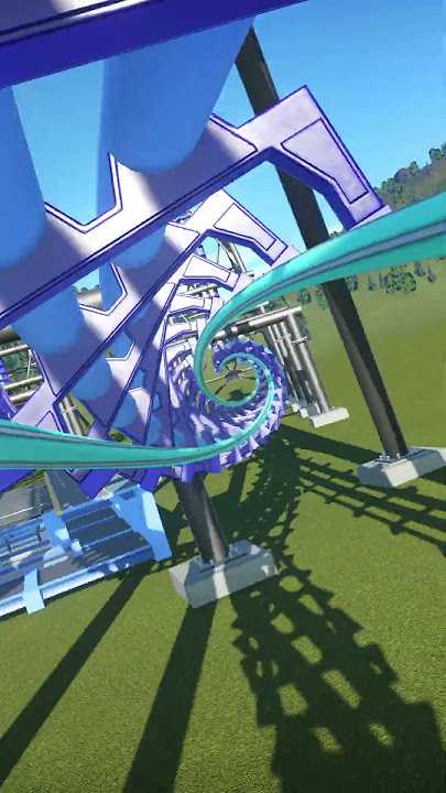 Planet Coaster Boomerang Bakasura Ride POV: Fast & Fun and Full of Adrenaline #shorts