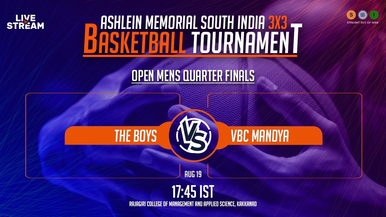 THE BOYS VS VBC MANDYA l Open Mens l Ashlein's Memorial South India Basketball Tournament 2023